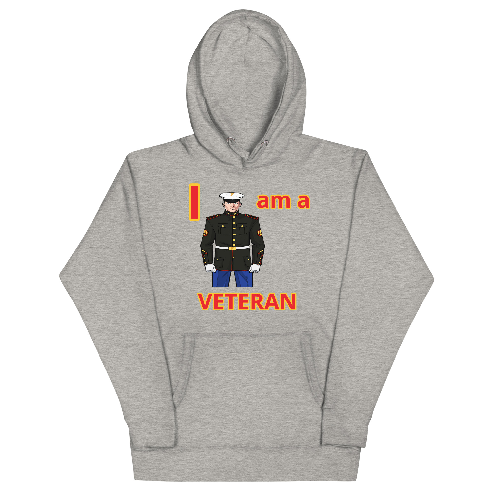 I AM A VETERAN TOO FIFE Unisex Hoodie - Image 3