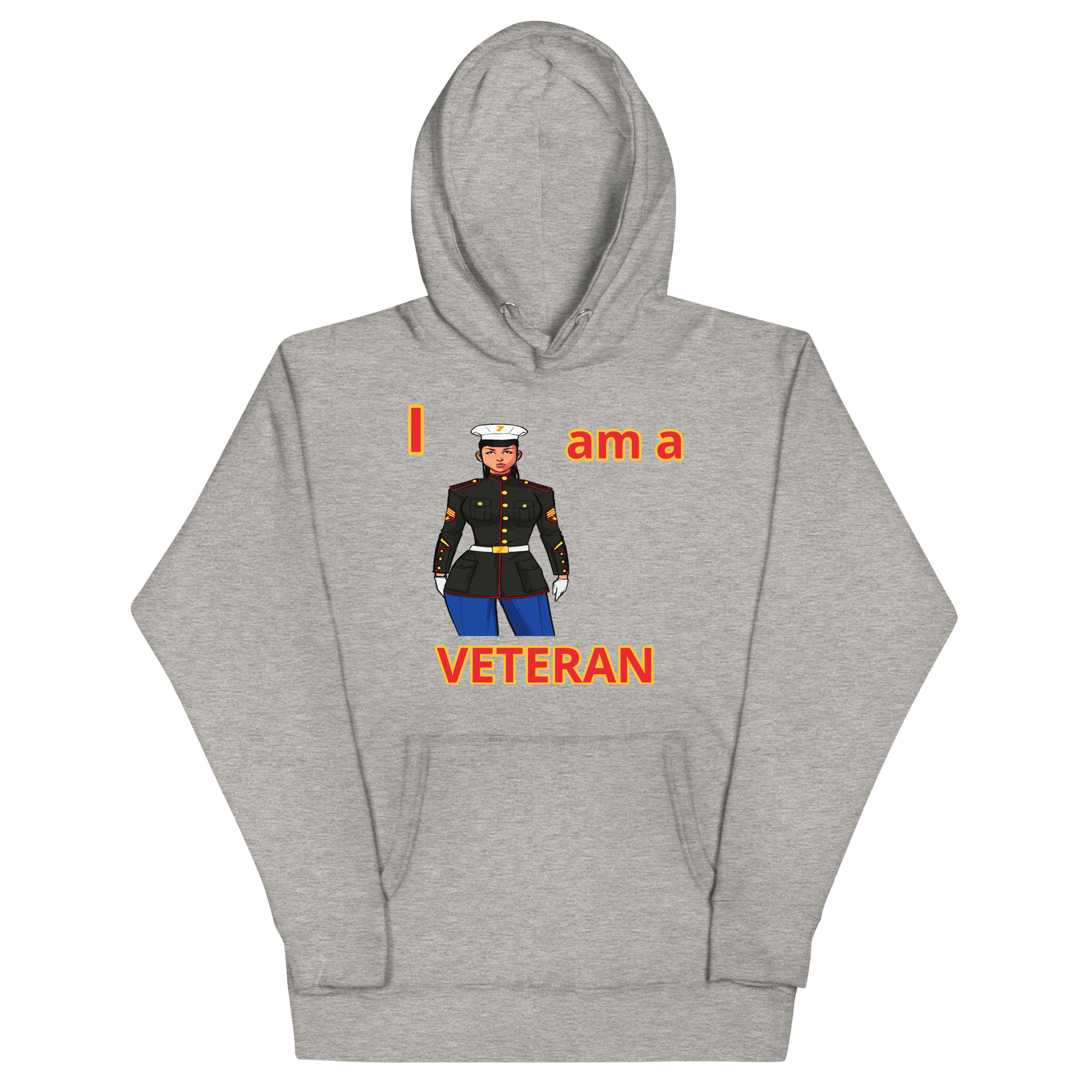 I AM A VETERAN TOO FIFE Unisex Hoodie - Image 3