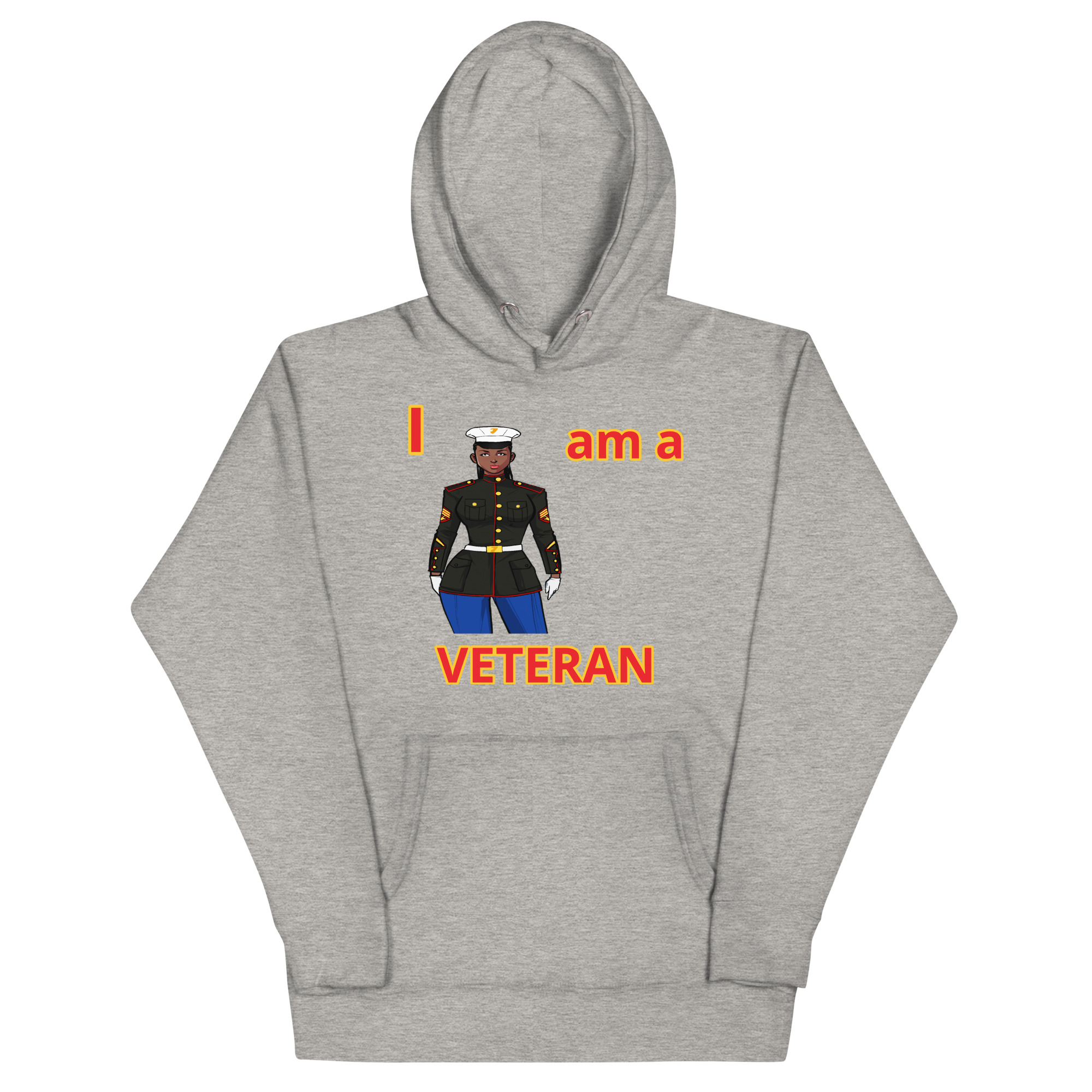 I AM A VETERAN TOO FIFE Unisex Hoodie - Image 3