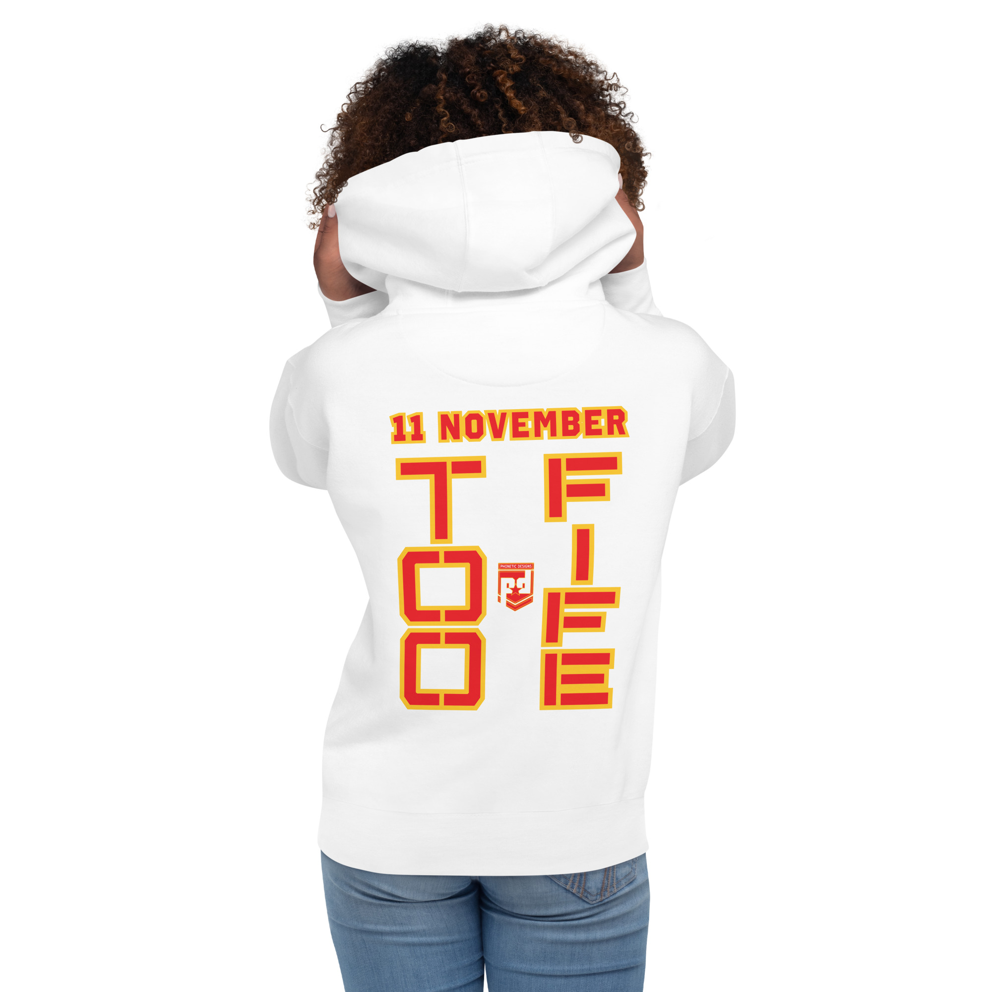 MOM IS A VETERAN TOO FIFE Unisex Hoodie - Image 10