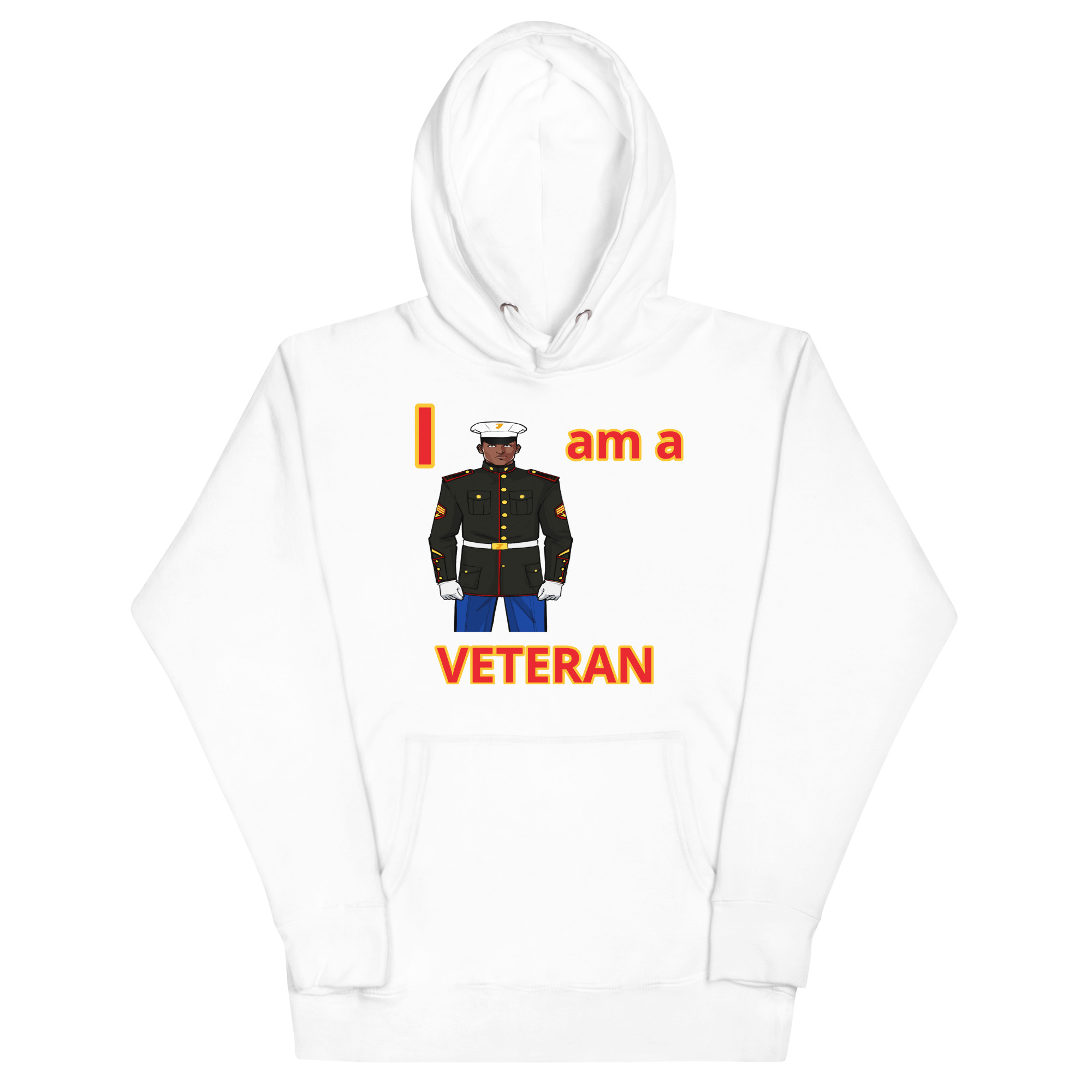 I AM A VETERAN TOO FIFE Unisex Hoodie - Image 5