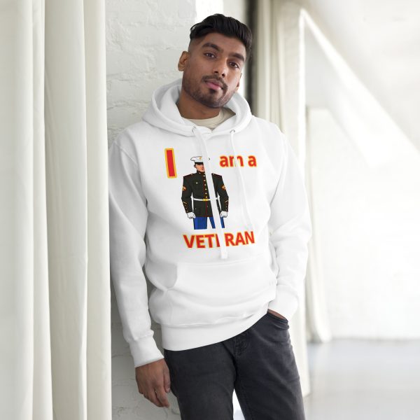 I AM A  VETERAN TOO FIFE Unisex Hoodie