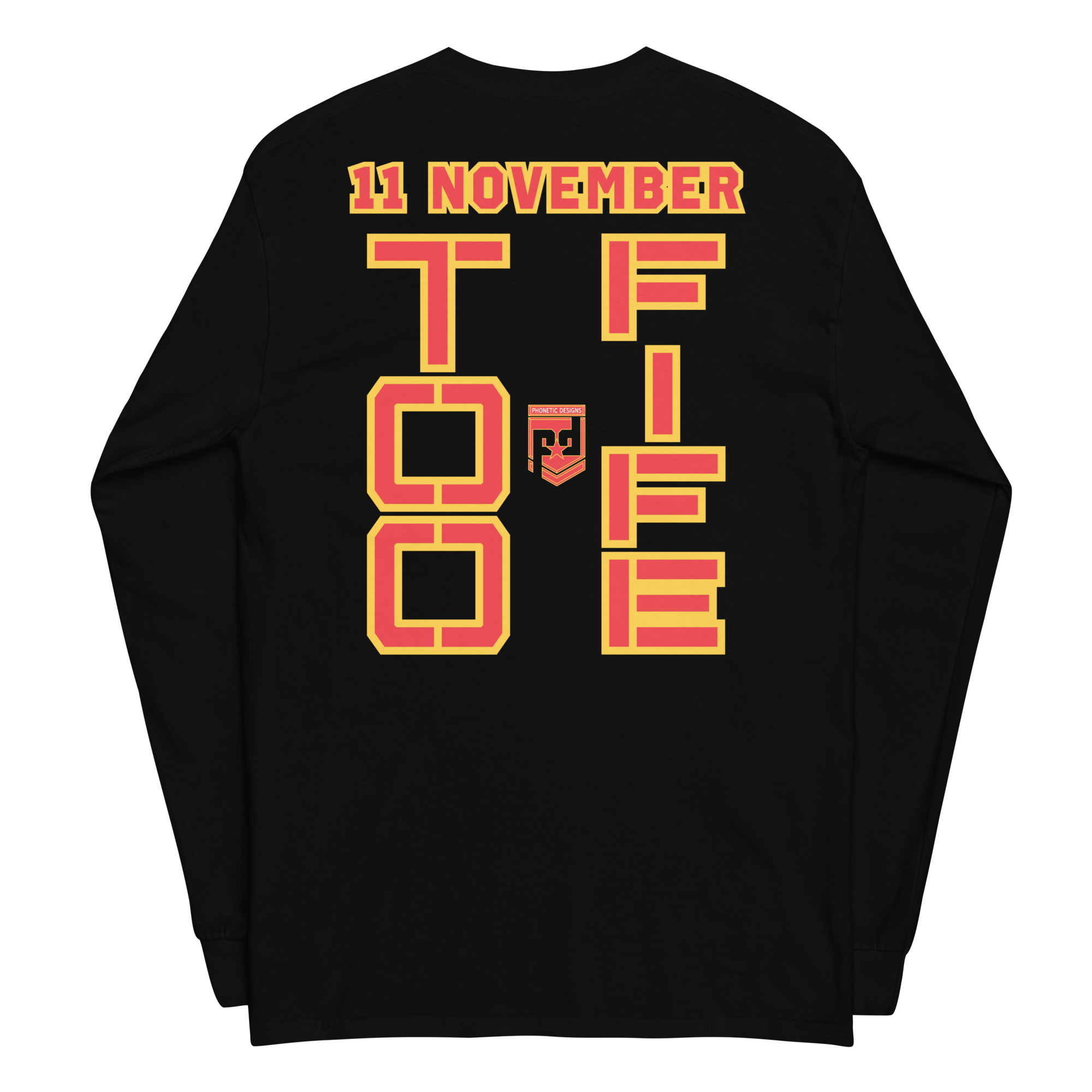 I AM A VETERAN TOO FIFE Long Sleeve Shirt - Image 2