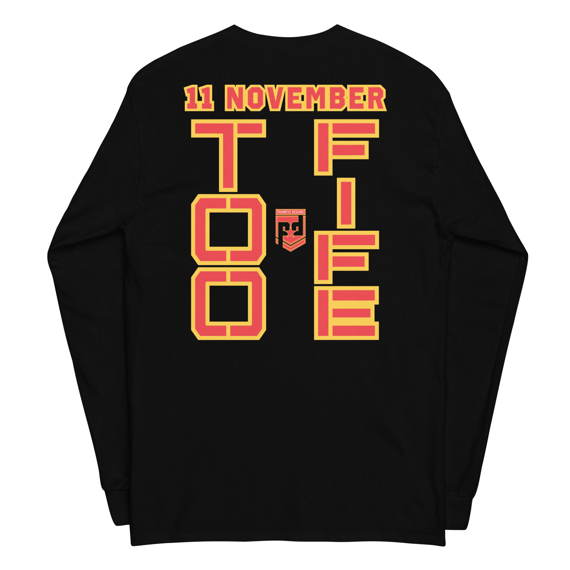 I AM A VETERAN TOO FIFE Long Sleeve Shirt - Image 2