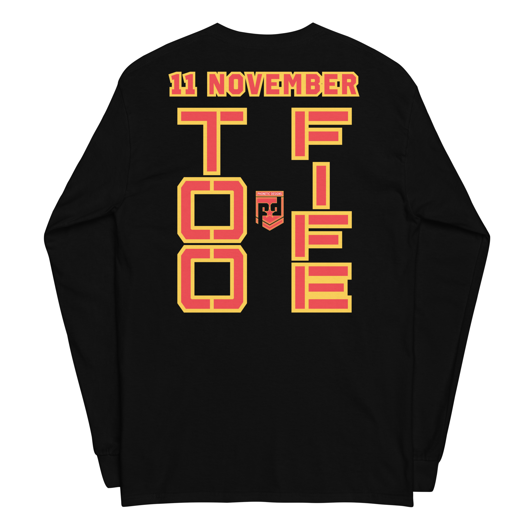 I AM A VETERAN TOO FIFE Long Sleeve Shirt - Image 2