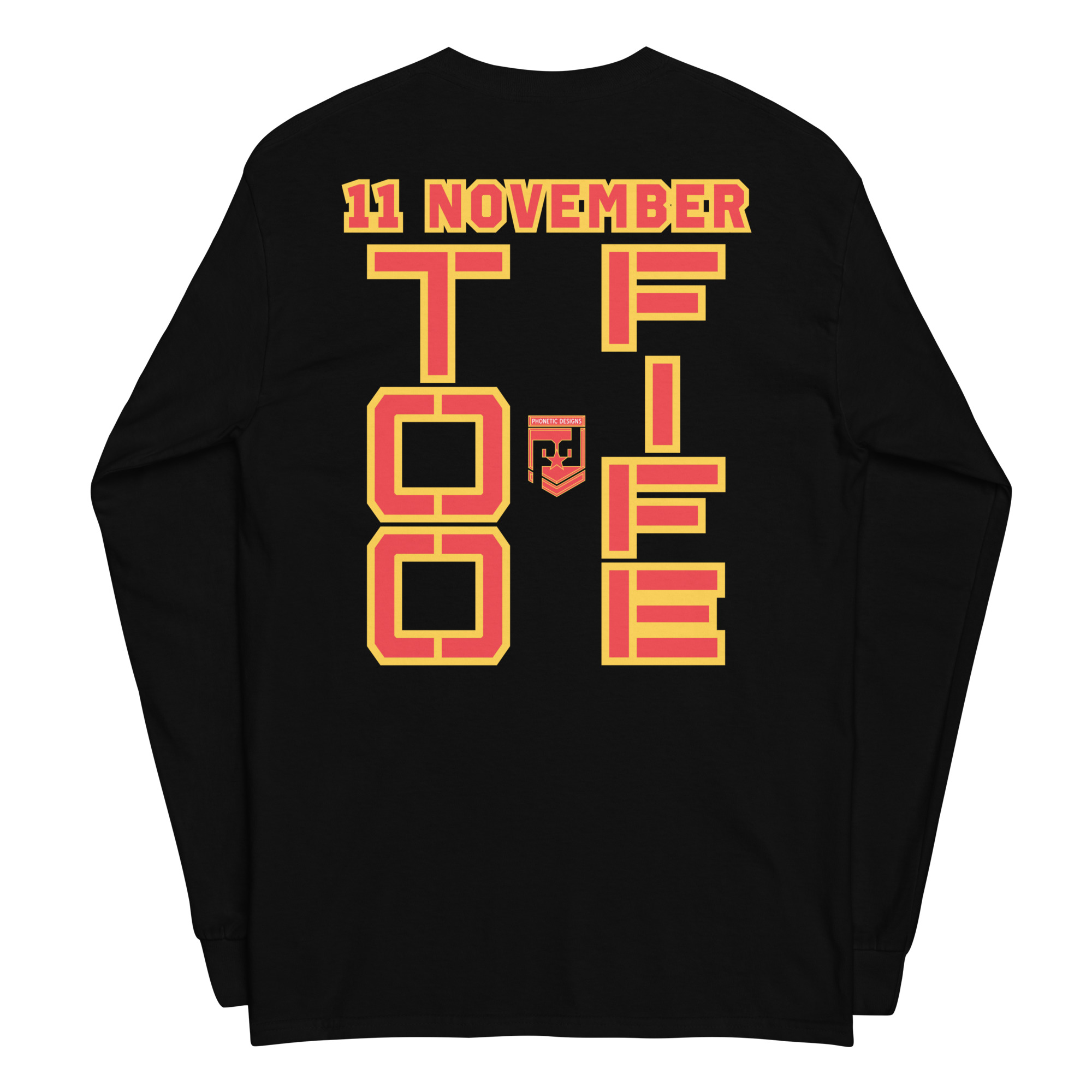 I AM A VETERAN TOO FIFE Long Sleeve Shirt - Image 2