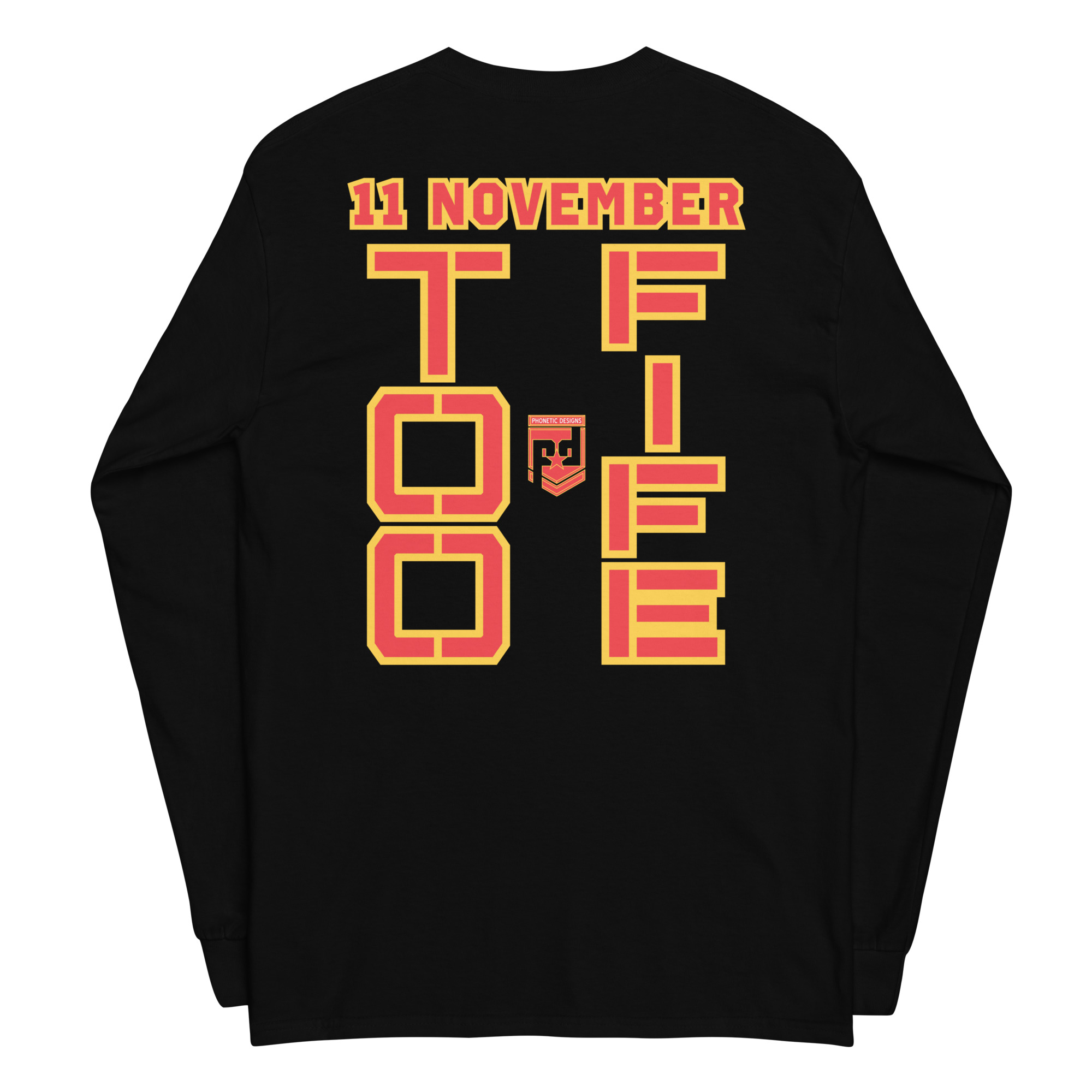 I AM A VETERAN TOO FIFE Long Sleeve Shirt - Image 2