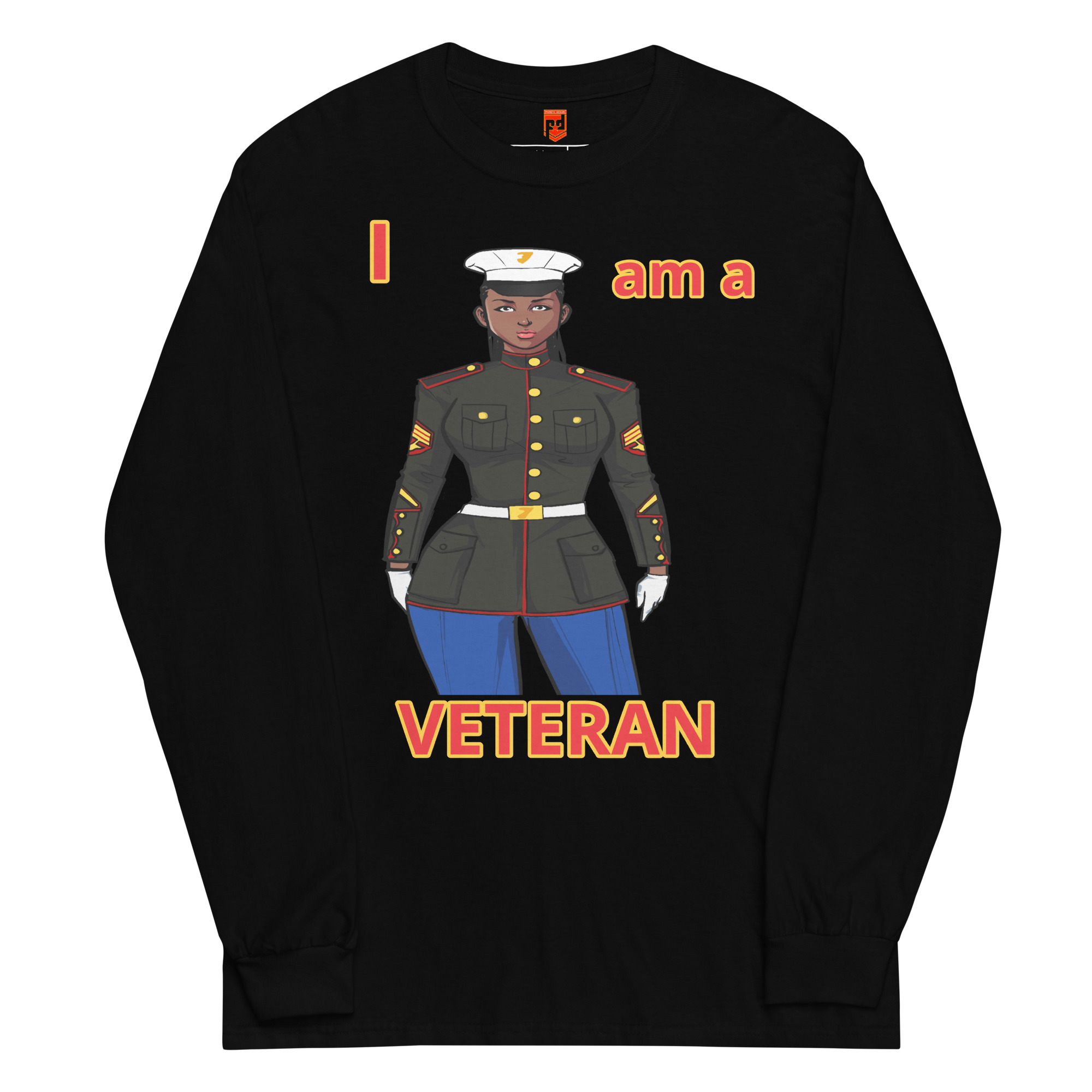 I AM A VETERAN TOO FIFE Long Sleeve Shirt