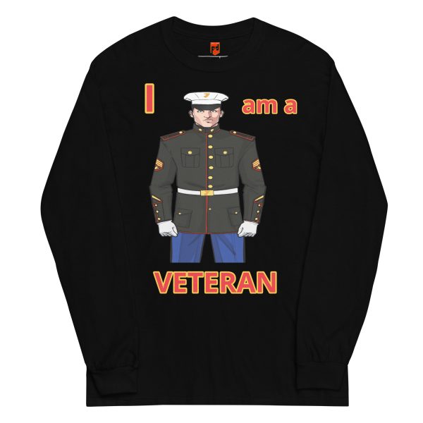 I AM A VETERAN TOO FIFE Long Sleeve Shirt