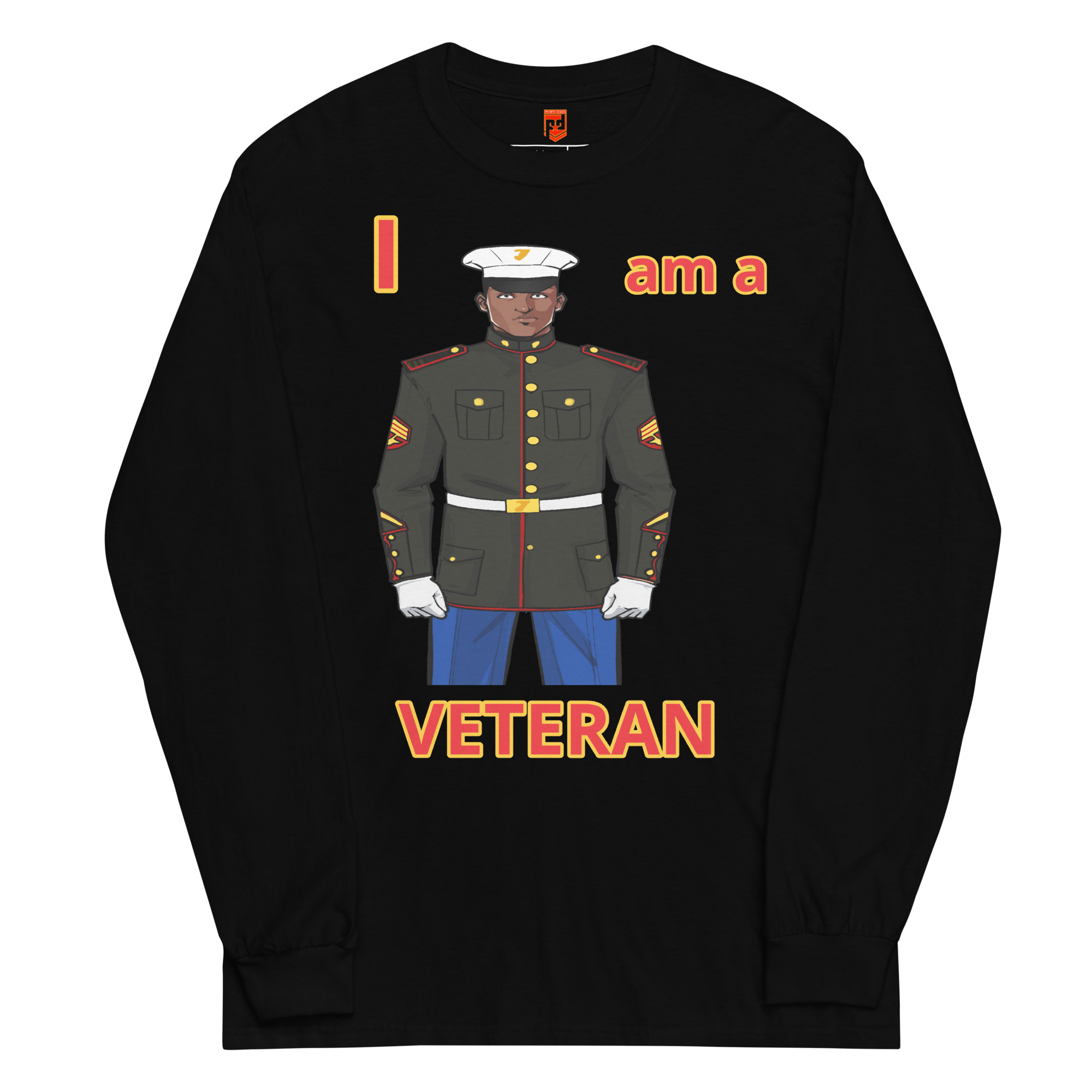 I AM A VETERAN TOO FIFE Long Sleeve Shirt