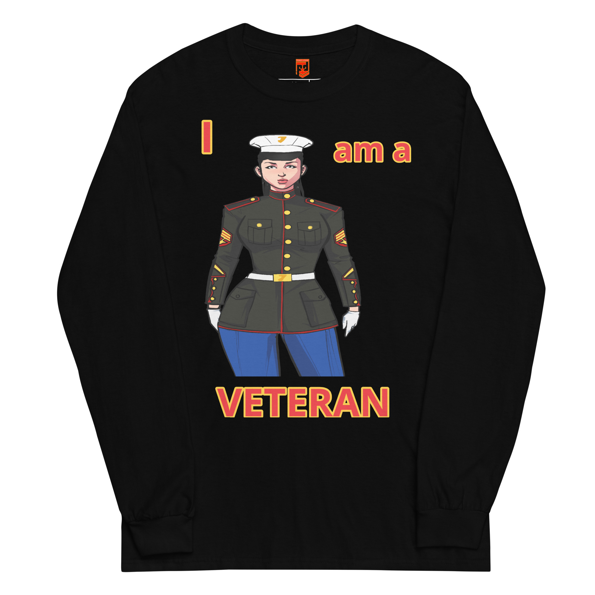 I AM A VETERAN TOO FIFE Long Sleeve Shirt