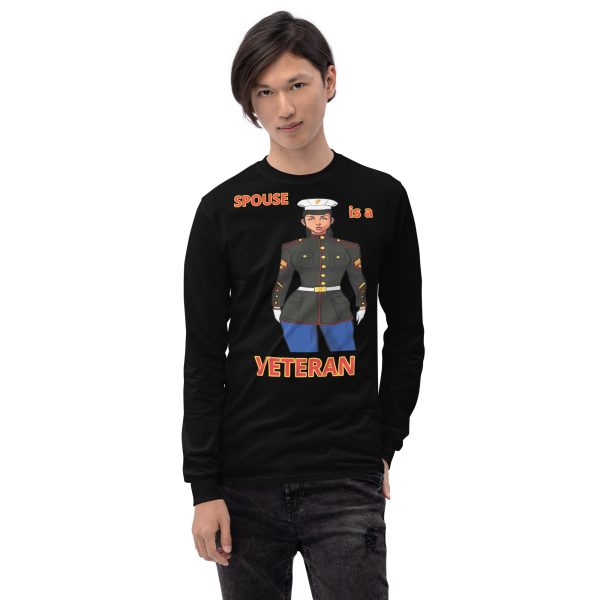 SPOUSE IS A VETERAN TOO FIFE Long Sleeve Shirt