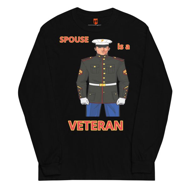 SPOUSE IS A VETERAN TOO FIFE Long Sleeve Shirt