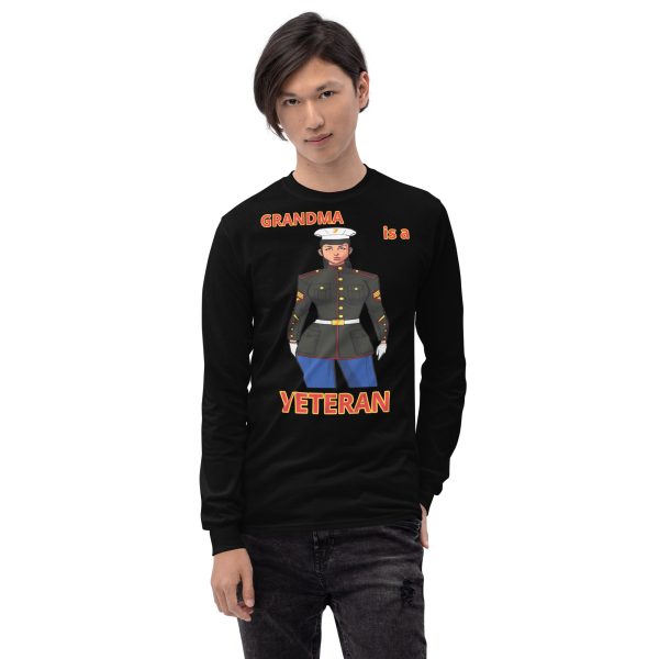 GRANDMA IS A VETERAN TOO FIFE Long Sleeve Shirt