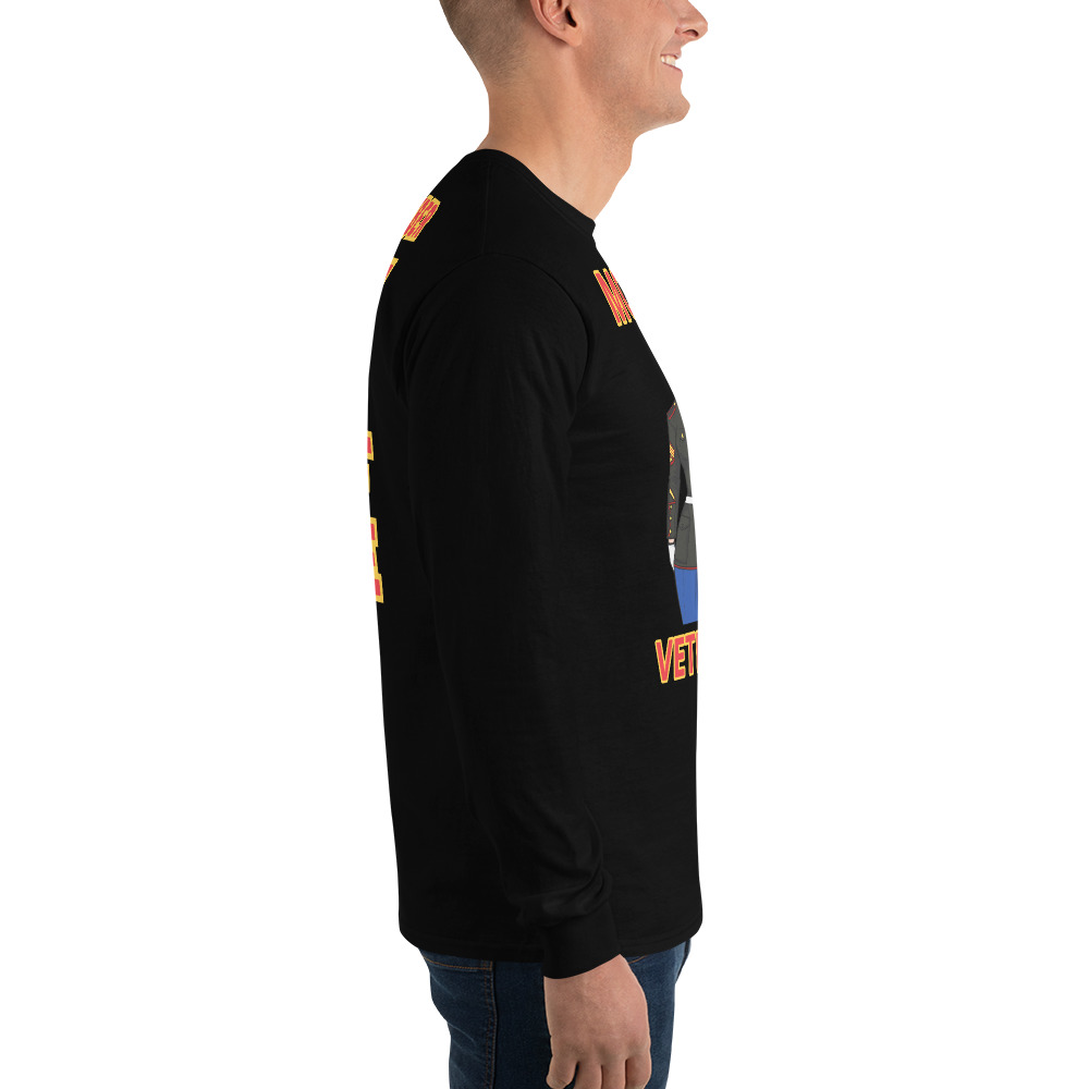 MOM IS A VETERAN TOO FIFE Long Sleeve Shirt - Image 3