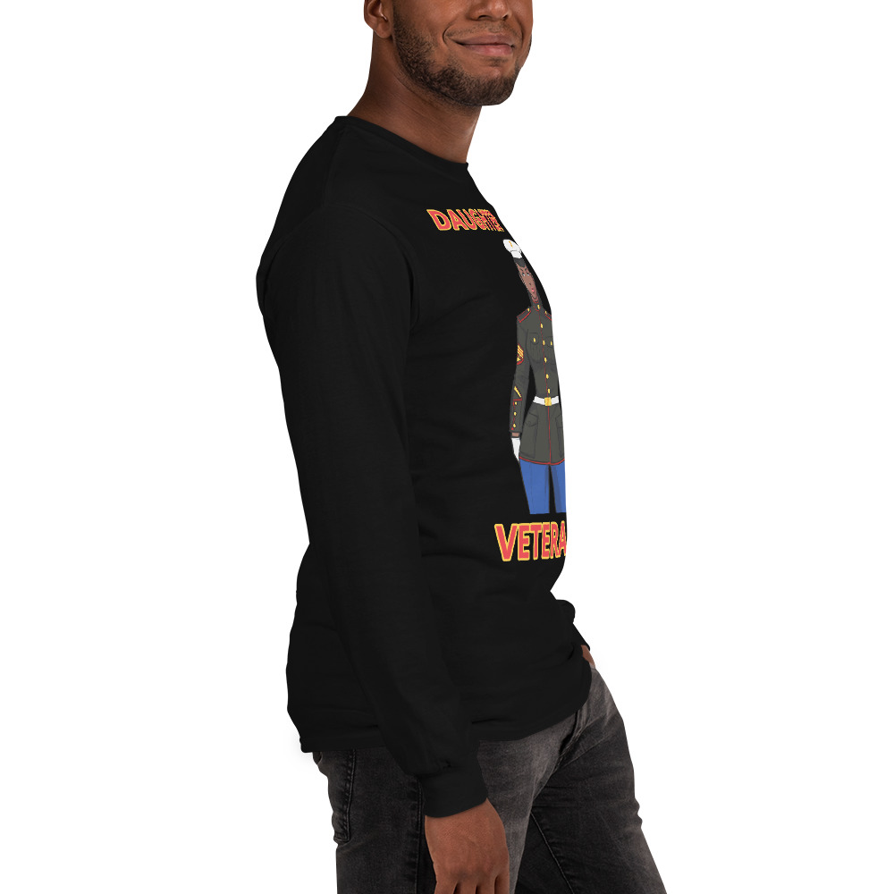 DAUGHTER IS A VETERAN TOO FIFE Long Sleeve Shirt - Image 5