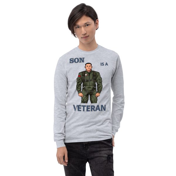 SON IS A VETERAN TOO FIFE Long Sleeve Shirt