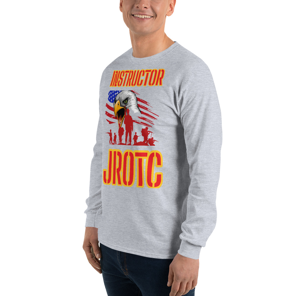 JROTC INTRUCTOR CLASS OF TOO SIKS Long Sleeve Shirt - Image 11