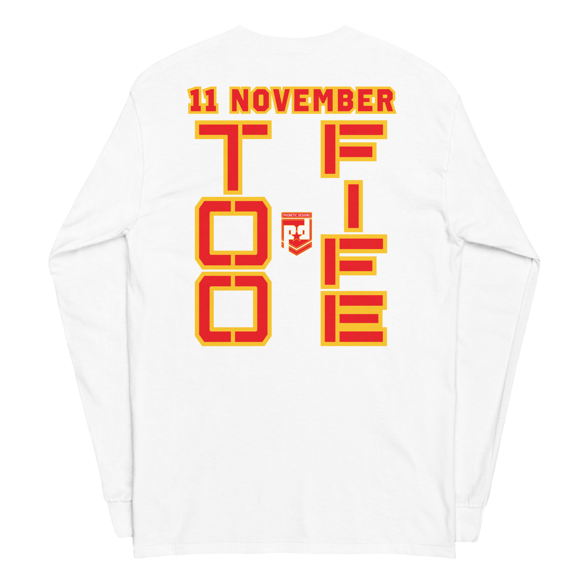 I AM A VETERAN TOO FIFE Long Sleeve Shirt - Image 6