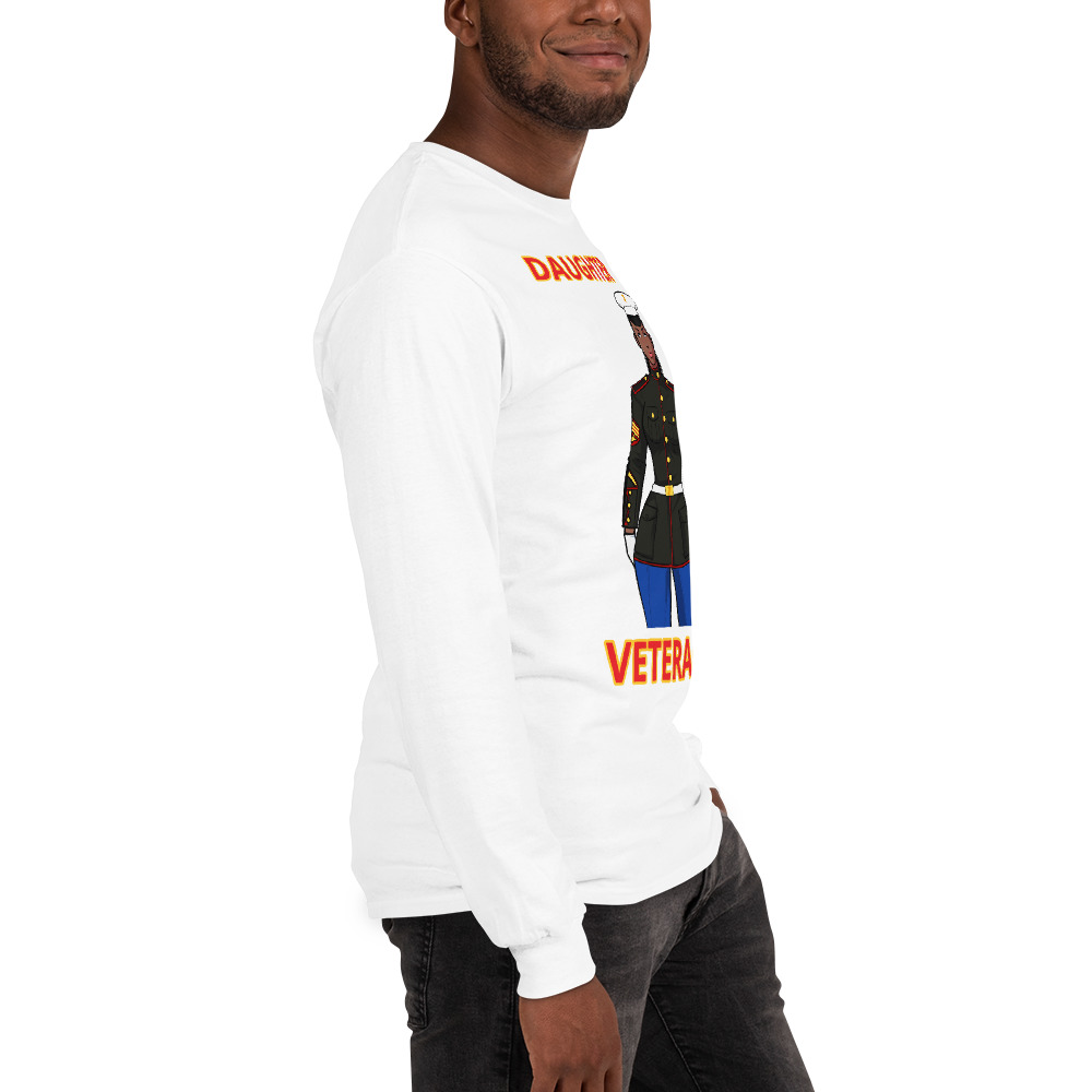 DAUGHTER IS A VETERAN TOO FIFE Long Sleeve Shirt - Image 17