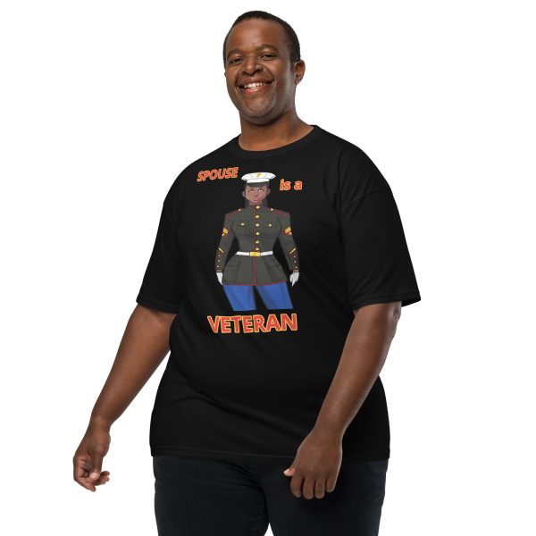 SPOUSE IS A VETERAN TOO FIFE Tee