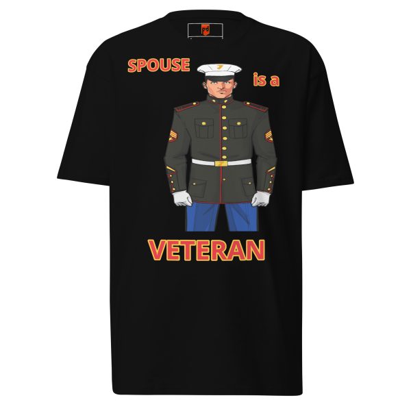 SPOUSE IS A VETERAN TOO FIFE Tee