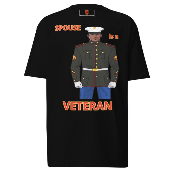SPOUSE IS A VETERAN TOO FIFE Tee