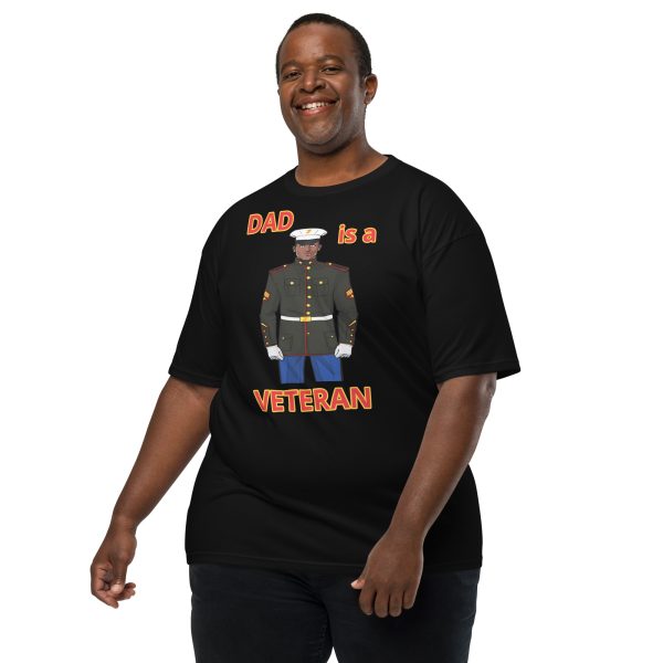 DAD IS A VETERAN TOO FIFE Tee