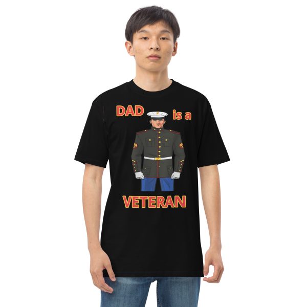 DAD IS A VETERAN TOO FIFE Tee