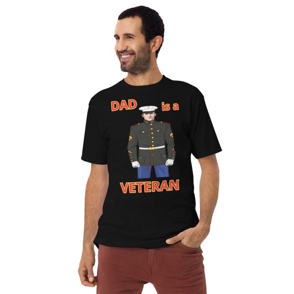 DAD IS A VETERAN TOO FIFE Tee