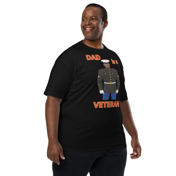 DAD IS A VETERAN TOO FIFE Tee