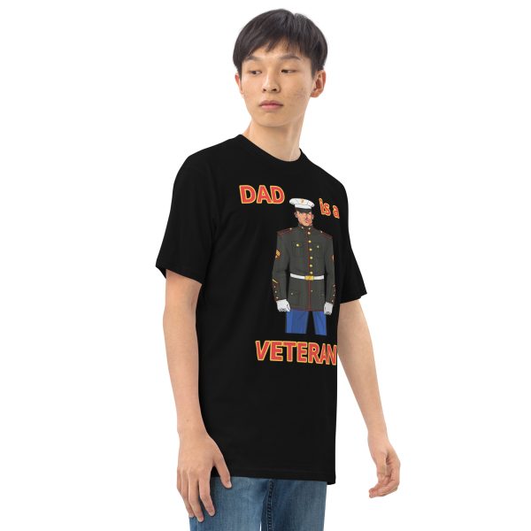 DAD IS A VETERAN TOO FIFE Tee