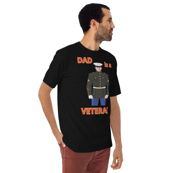 DAD IS A VETERAN TOO FIFE Tee