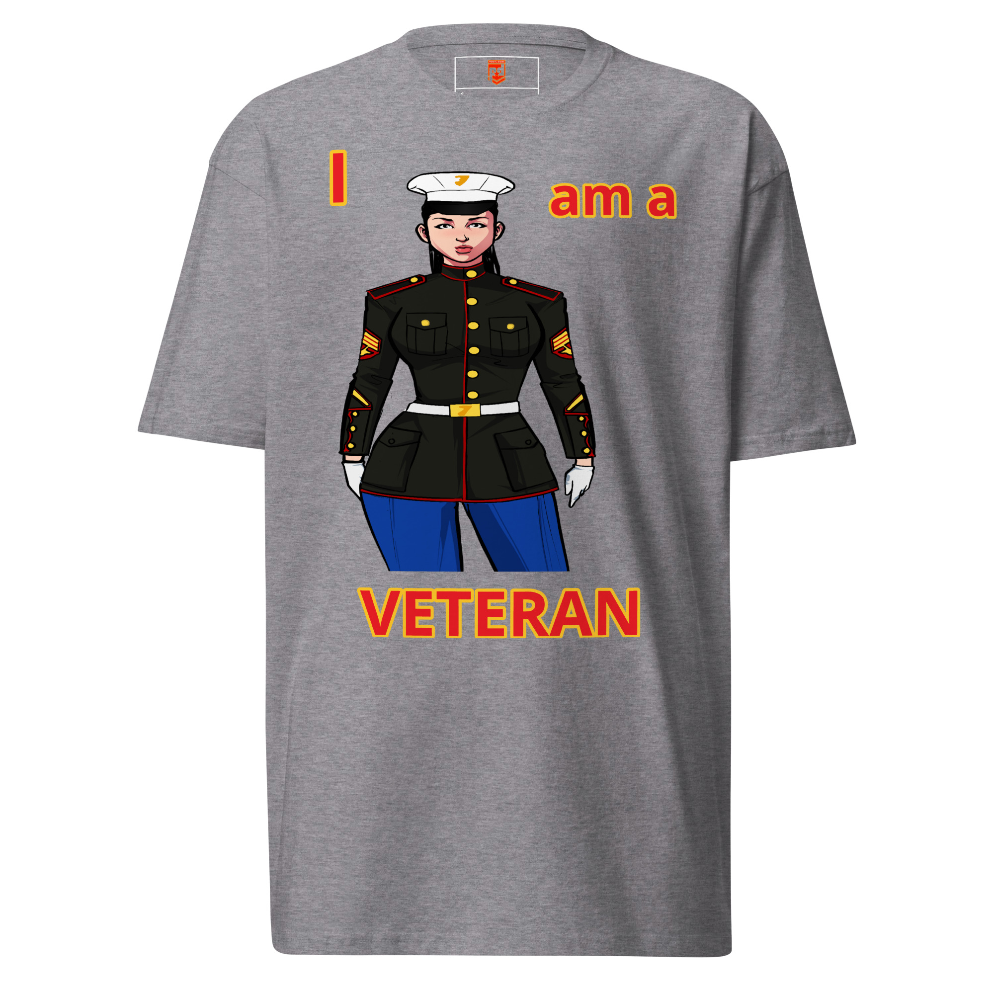 I AM A VETERAN TOO FIFE Tee - Image 5