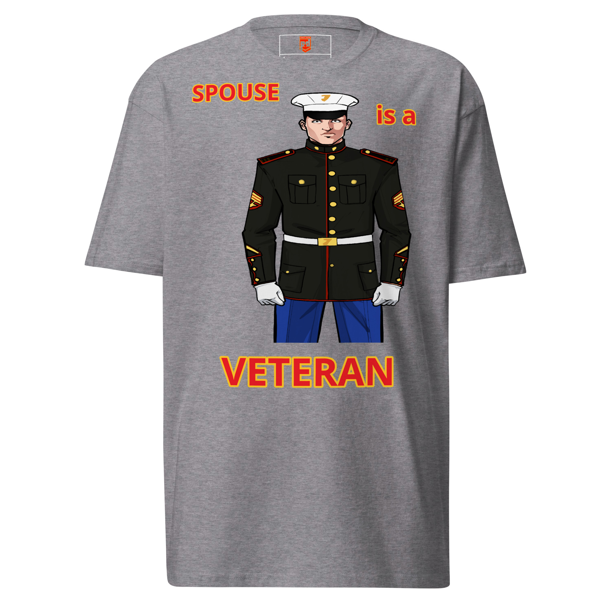 SPOUSE IS A VETERAN TOO FIFE Tee - Image 5