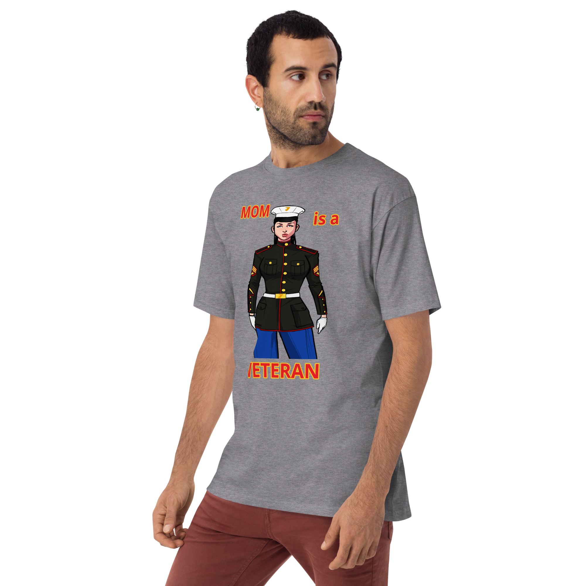 MOM IS A VETERAN TOO FIFE Tee - Image 7