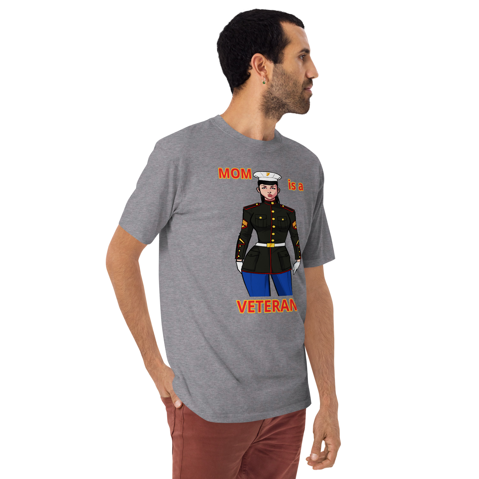 MOM IS A VETERAN TOO FIFE Tee - Image 6