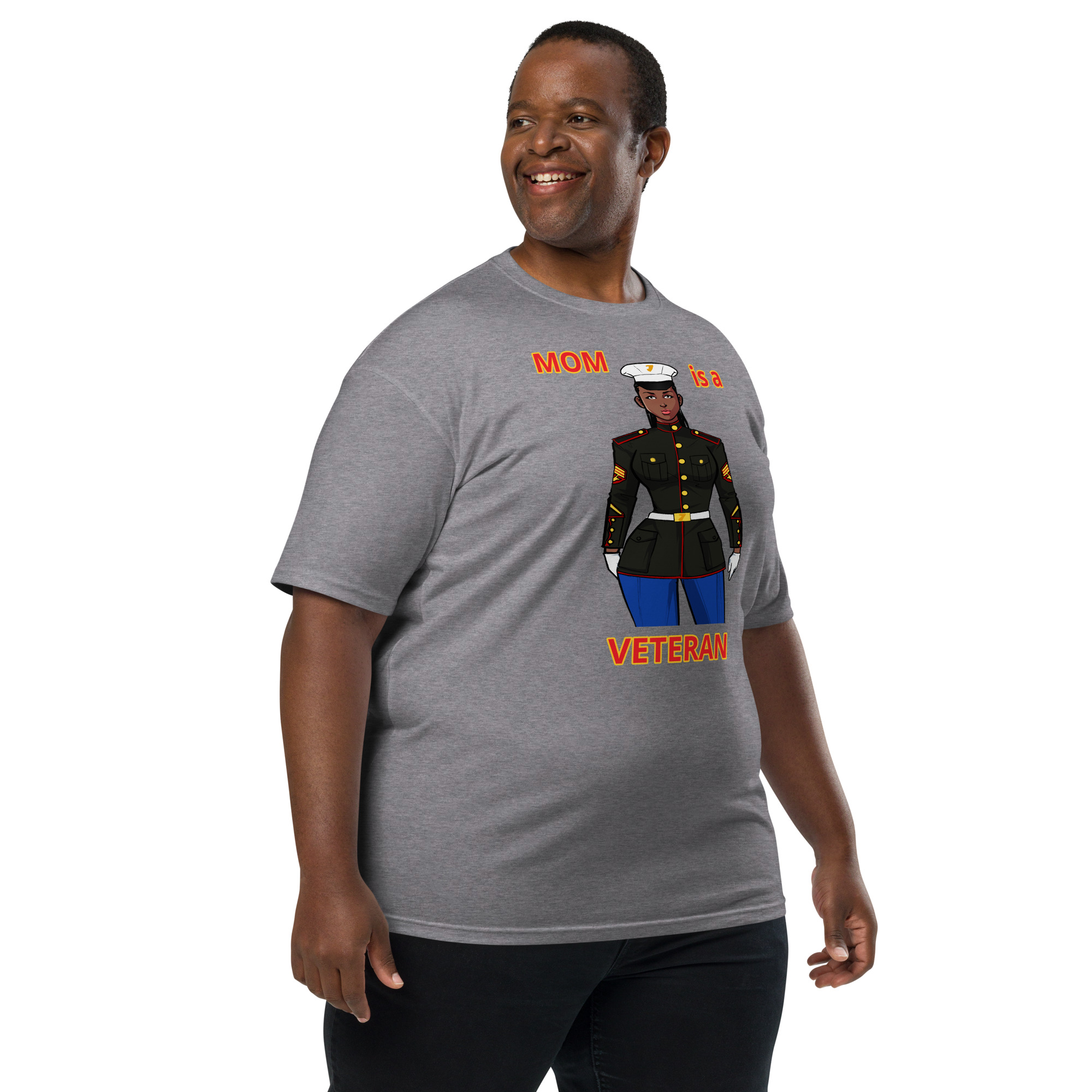 MOM IS A VETERAN TOO FIFE Tee - Image 5