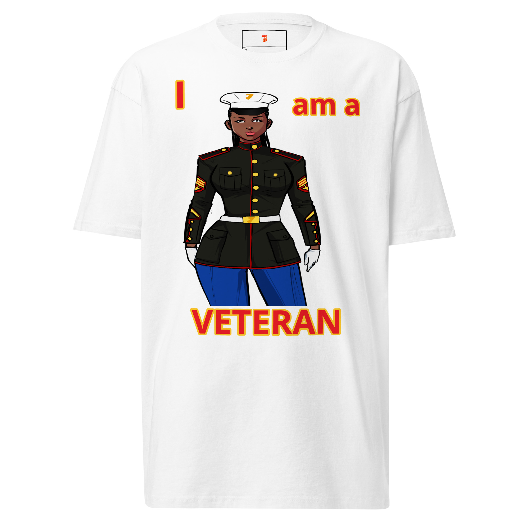 I AM A VETERAN TOO FIFE Tee - Image 9