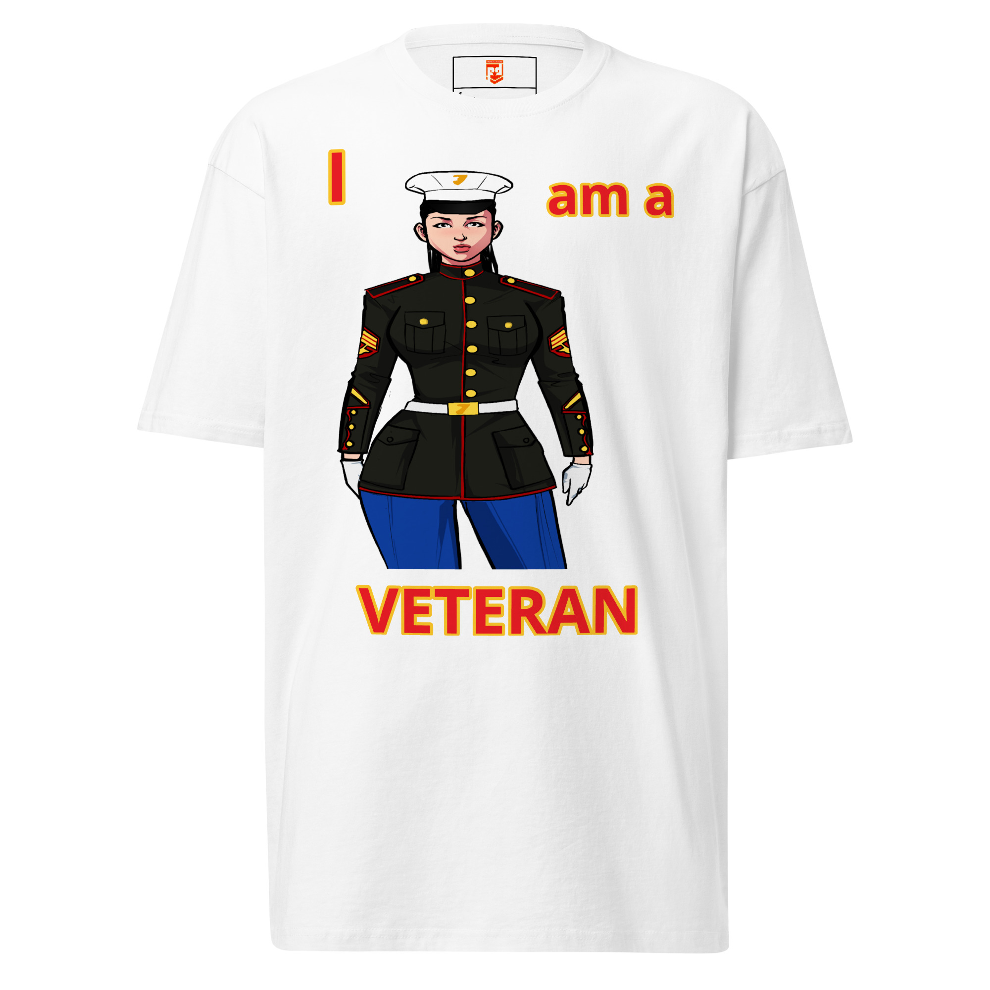I AM A VETERAN TOO FIFE Tee - Image 9