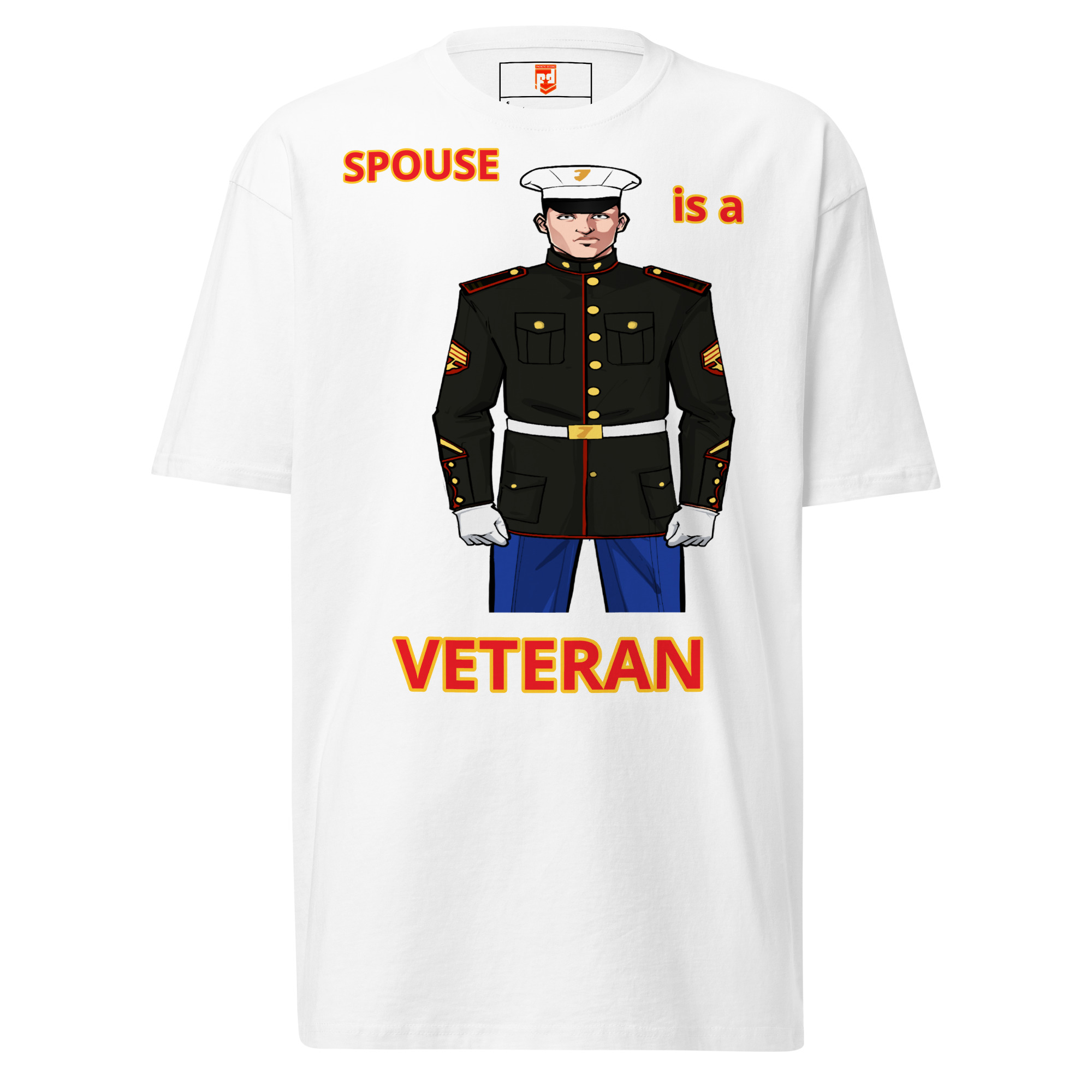 SPOUSE IS A VETERAN TOO FIFE Tee - Image 9