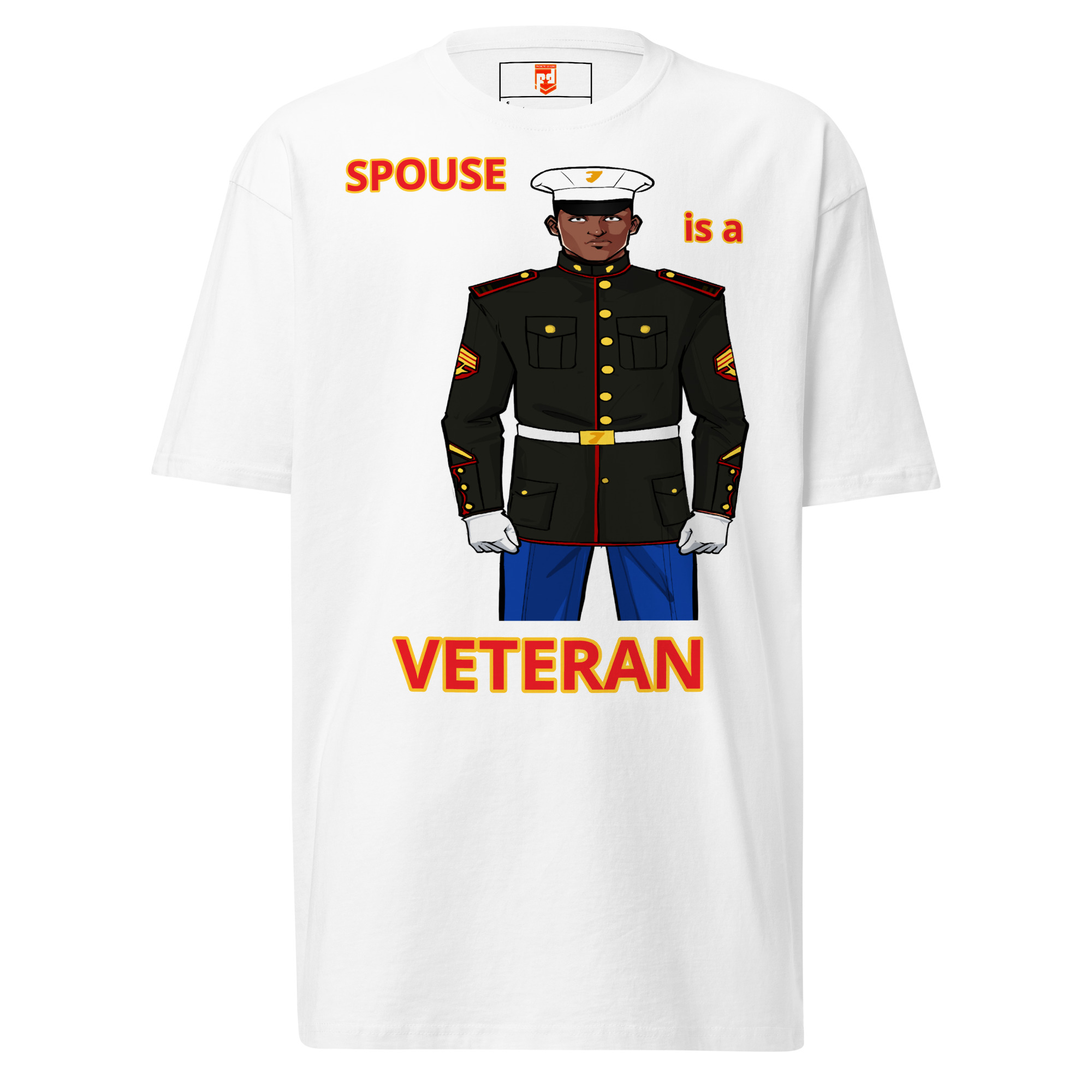 SPOUSE IS A VETERAN TOO FIFE Tee - Image 9