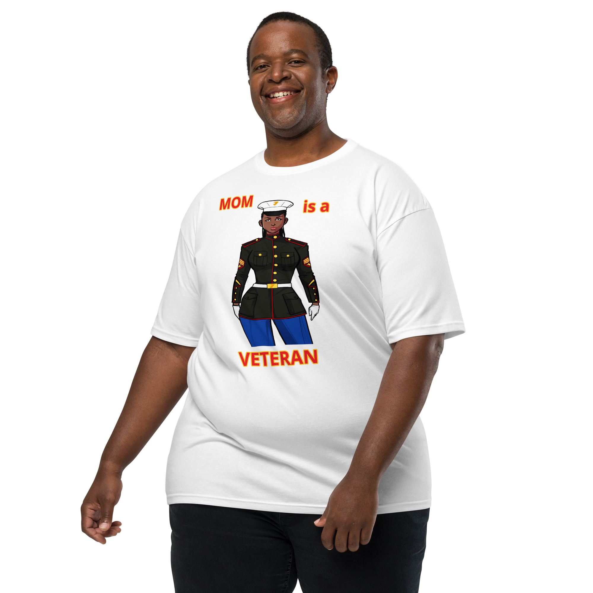 MOM IS A VETERAN TOO FIFE Tee - Image 7