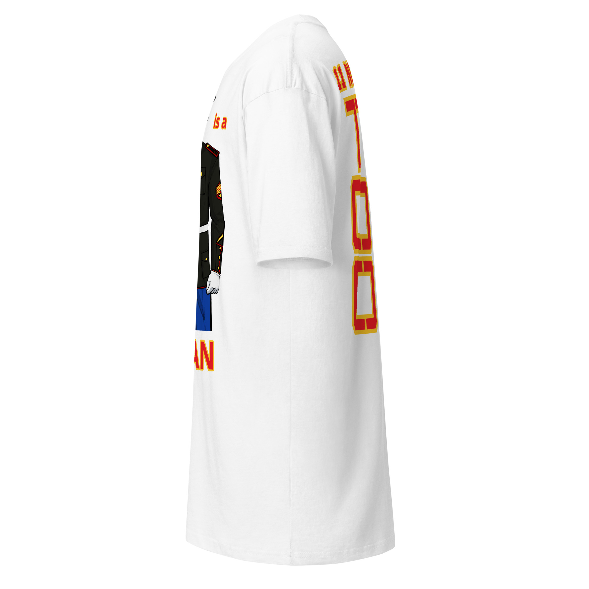 SPOUSE IS A VETERAN TOO FIFE Tee - Image 10