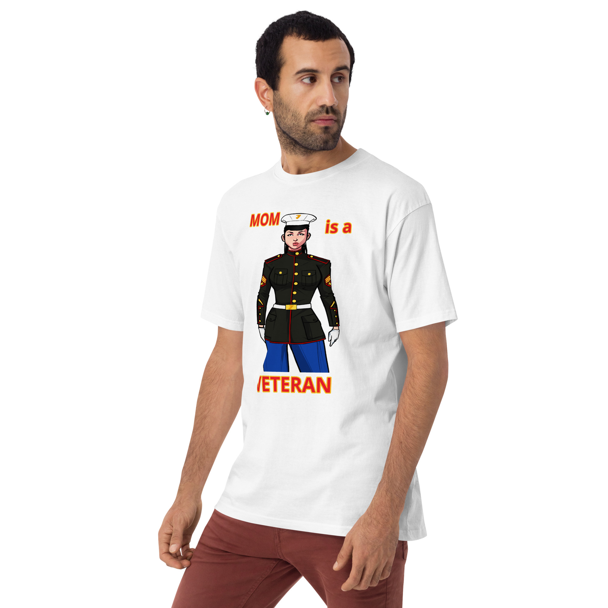 MOM IS A VETERAN TOO FIFE Tee - Image 11