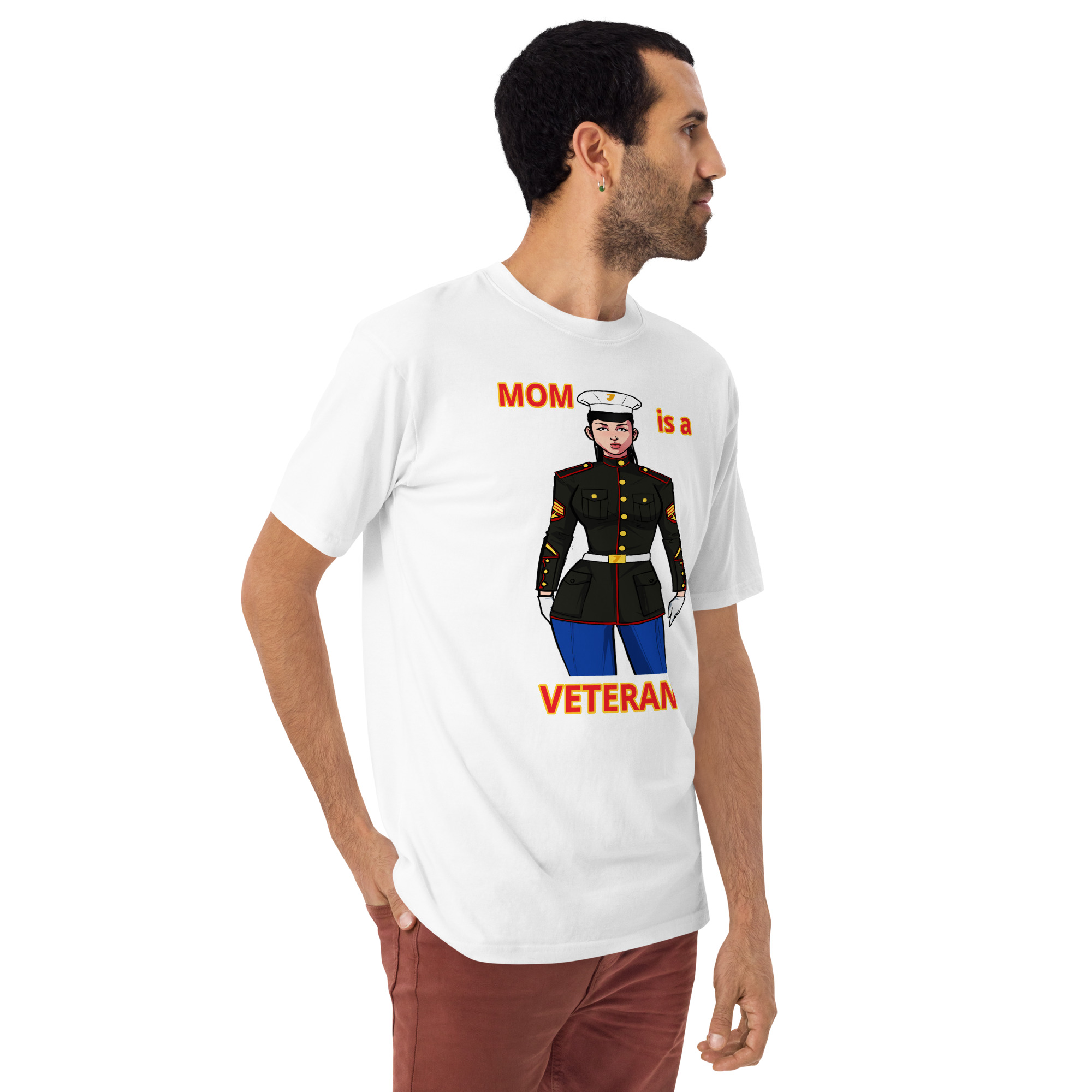 MOM IS A VETERAN TOO FIFE Tee - Image 10