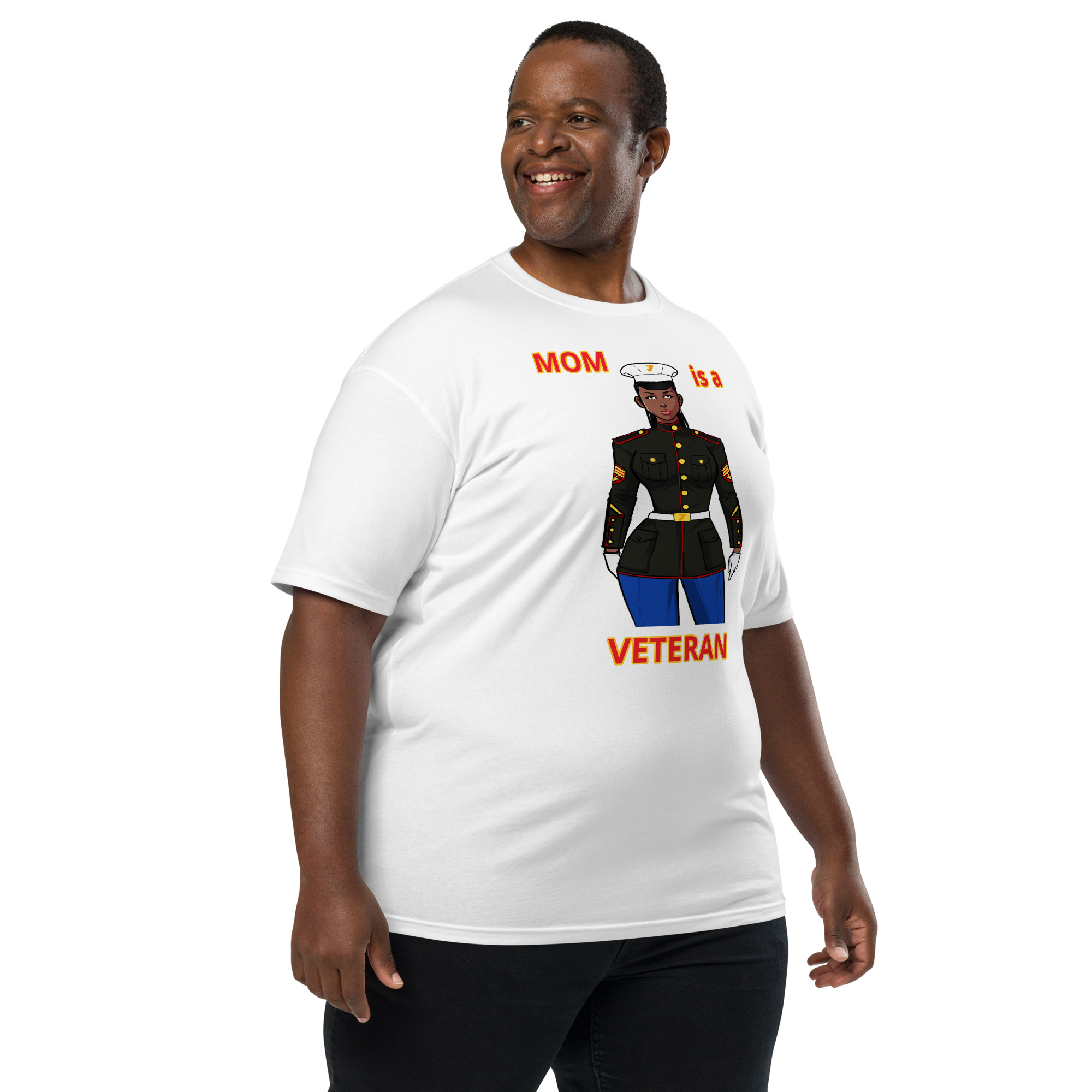 MOM IS A VETERAN TOO FIFE Tee - Image 8