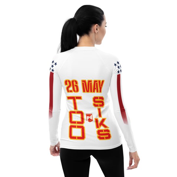 HONOR OUR FALLEN TOO SIKS Women's Rash Guard