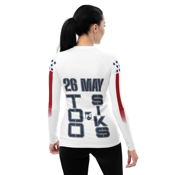 HONOR OUR FALLEN TOO SIKS Women's Rash Guard