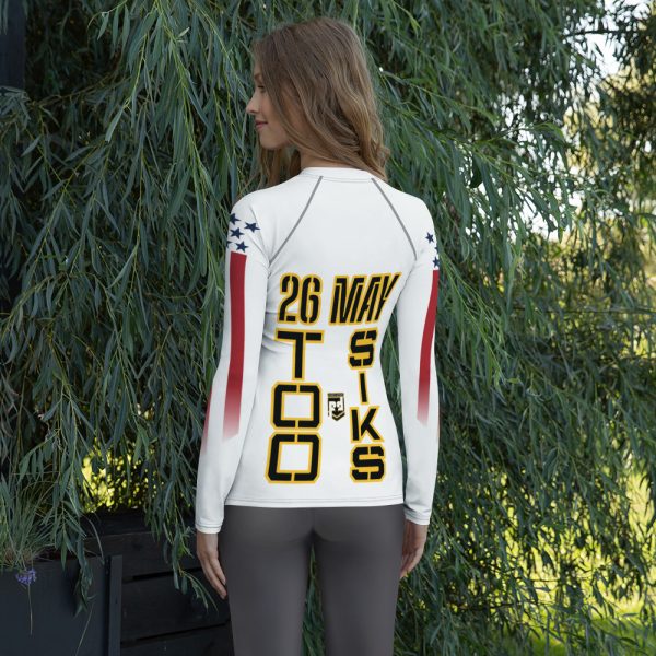 HONOR OUR FALLEN TOO SIKS Women's Rash Guard